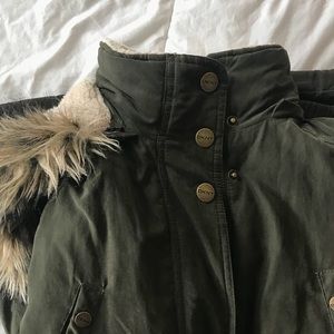 DKNY Army Green Parka